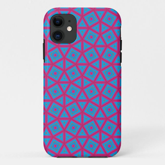 Whimsical Geometric Pattern Case-Mate iPhone Case (Back)