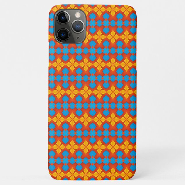 Whimsical Geometric Pattern Case-Mate iPhone Case (Back)
