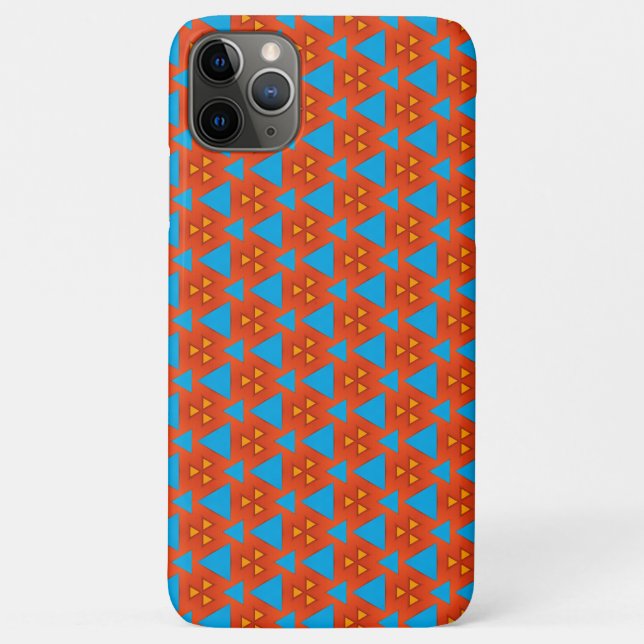 Whimsical Geometric Pattern Case-Mate iPhone Case (Back)