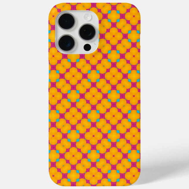 Whimsical Geometric Pattern Case-Mate iPhone Case (Back)