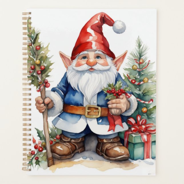 Whimsical Gnome 2024 planner, Gnome 2024 Planner (Front)