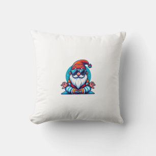 Whimsical Gnome Adventures – Cartoon Collection Throw Pillow