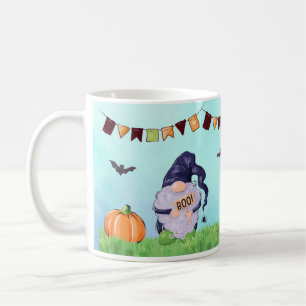 Whimsical Gnome Halloween Coffee Mug