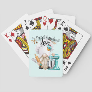 Whimsical Gnome  Playing Cards