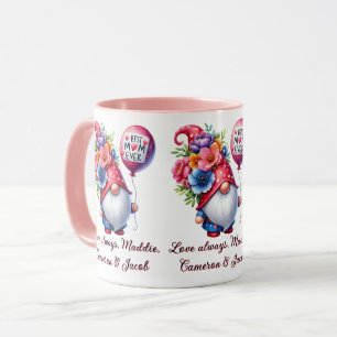 Whimsical Gnome-tastic Best Mom Ever Mug