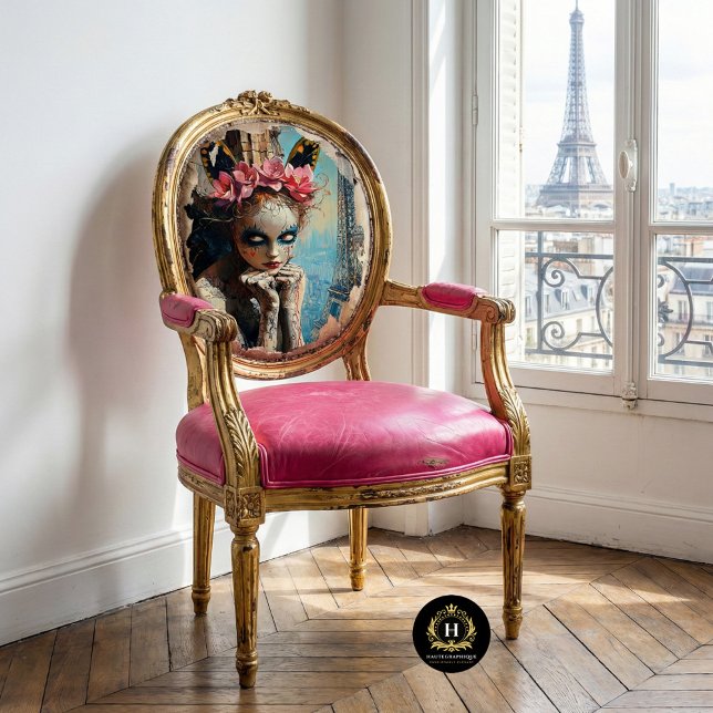 Whimsical Gothic Paris Gargoyle Decoupage  Tissue Paper (Creator Uploaded)