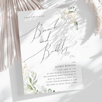 Whimsical Greenery and Gold | Brunch and Bubbly