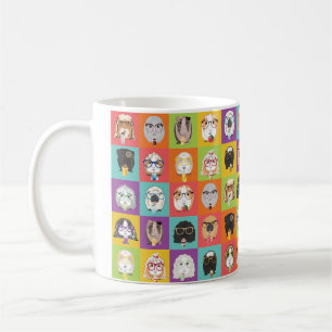 Whimsical Guinea Pig Coffee Mug
