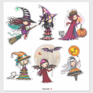 Whimsical Halloween Characters by Molly Harrison