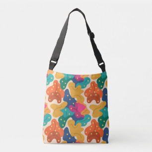  Whimsical Halloween Fall Leaves Seamless Pattern  Crossbody Bag