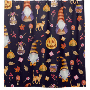 Whimsical Halloween: Gnomes & Pumpkins