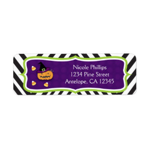 Whimsical Halloween Party Fun Favour Custom