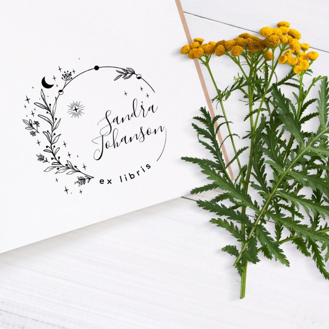 Whimsical Hand-drawn Botanical From The Library Of Rubber Stamp (Creator Uploaded)