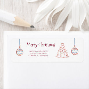 Whimsical Hand-drawn   Doodle  Christmas