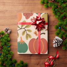 Whimsical Hand-Drawn Fall Halloween Pumpkin Seamle