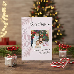whimsical  hand drawn icons happy holiday card