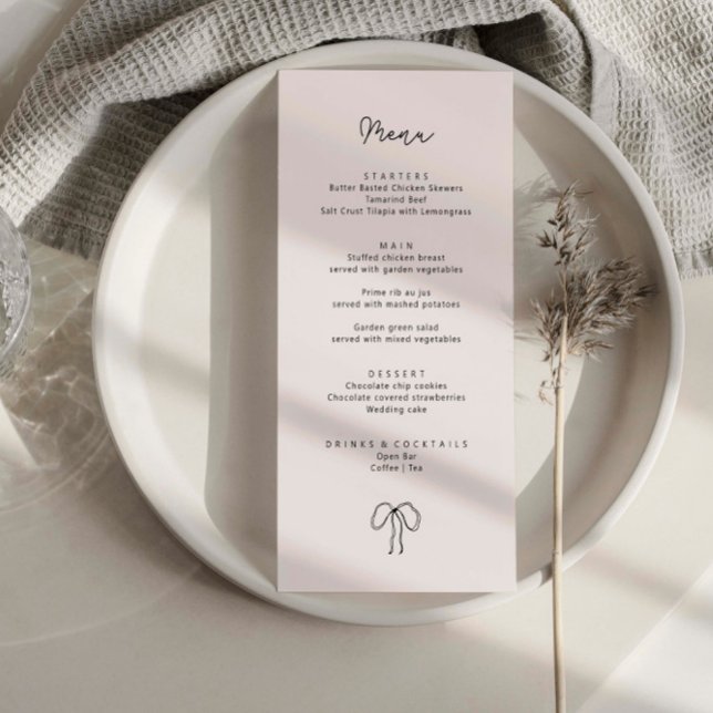 Whimsical Hand drawn ribbon Menu (Creator Uploaded)