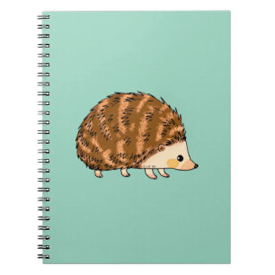 Whimsical Hedgehog  – Cute Woodland Animal Notebook