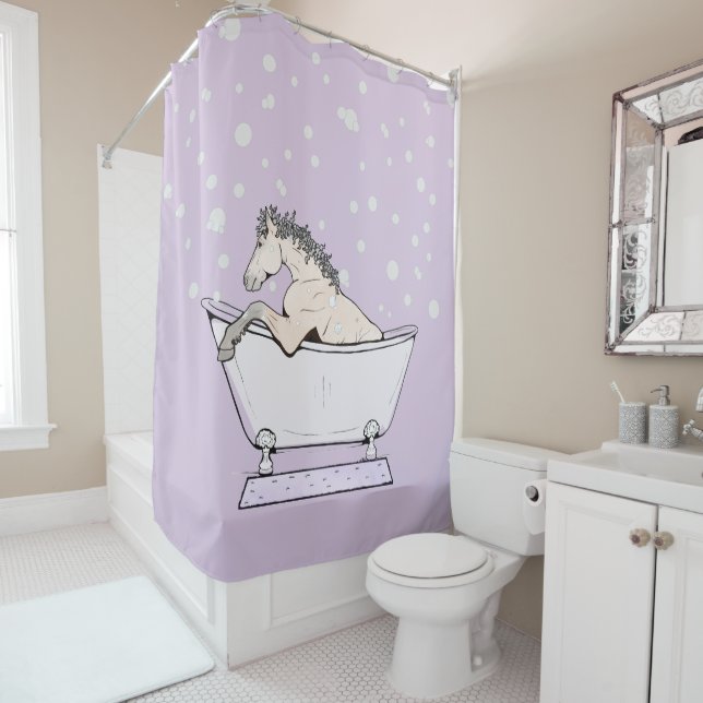 Whimsical Horse Lover Equestrian Bubble Bliss (In Situ)