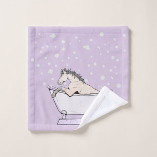 Whimsical Horse Lover Equestrian Bubble Bliss Bath Towel Set
