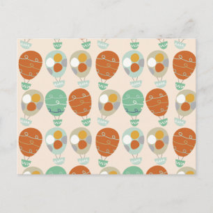 Whimsical Hot Air Balloons Postcard