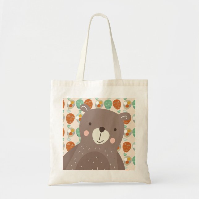 Whimsical Hot Air Balloons Tote Bag (Front)