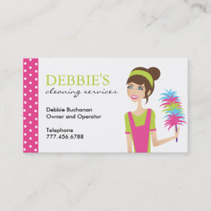 House Cleaning Business Cards & Profile Cards | Zazzle CA