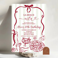 Whimsical Italy La Dolce Vita Birthday Party