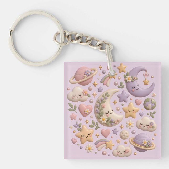 Whimsical Key chain (Front)