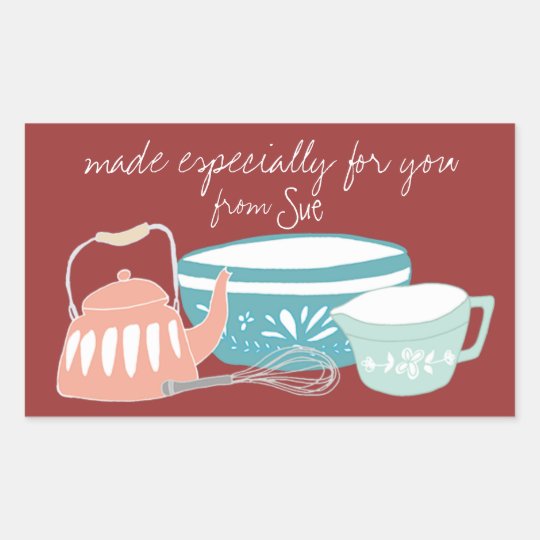 Whimsical Kitchen Gift Stickers