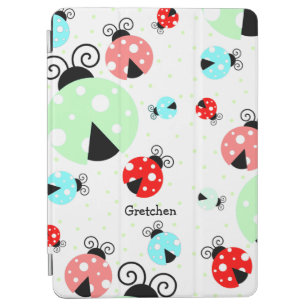 Whimsical Ladybug Personalized iPad Air Cover