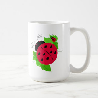 Whimsical Ladybugs Coffee Mug