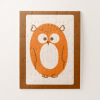 Whimsical Letter "O" Owl Alphabet Art Print