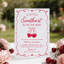 Whimsical Little Sweetheart Valentines Baby Shower