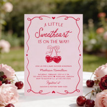 Whimsical Little Sweetheart Valentines Baby Shower