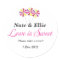 Whimsical lollipop Candy Buffet Sticker