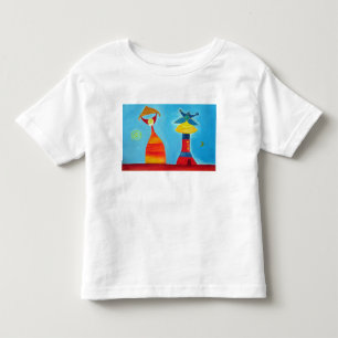 Whimsical Love Art Toddler Fine Jersey T-Shirt