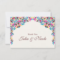 Whimsical Luxury Ivory Floral Style Border Wedding