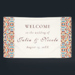 Whimsical Luxury Ivory Floral Style Border Wedding Banner<br><div class="desc">Beautiful Invitation to celebrate Special occasions and festivals comes with digital and E-invitation as per your request. We would love to replicate our designs to make multiple products like rsvp cards, labels envelopes, and more. Customization is available for ready to print on request at info@shamaurcreatif@gmail.com. Look Forward to hearing from...</div>