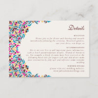 Whimsical Luxury Ivory Floral Style Border Wedding