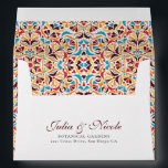Whimsical Luxury Ivory Floral Style Border Wedding Envelope<br><div class="desc">Beautiful Invitation to celebrate Special occasions and festivals comes with digital and E-invitation as per your request. We would love to replicate our designs to make multiple products like rsvp cards, labels envelopes, and more. Customization is available for ready to print on request at info@shamaurcreatif@gmail.com. Look Forward to hearing from...</div>