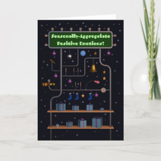 Whimsical Machine Holiday Card