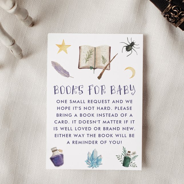 Whimsical Magic Potions Books for Baby Enclosure Card (Creator Uploaded)