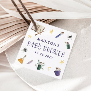 Whimsical Magic Potions Halloween Baby Shower Favour Tags