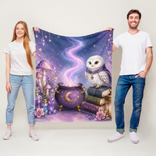 Whimsical Magical Fantasy Fleece Blanket