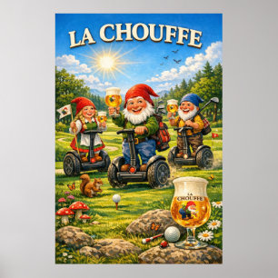 Whimsical Meadow Ride and Ale Joy Poster