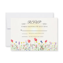 Whimsical Meadow Wildflower Wedding
