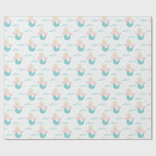 Whimsical Mermaid Wrapping Paper