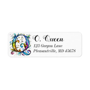 Whimsical Monogram Q