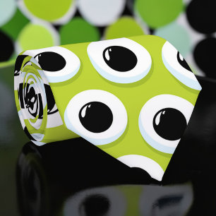 Whimsical Monsters Fun Custom Necktie Tie
